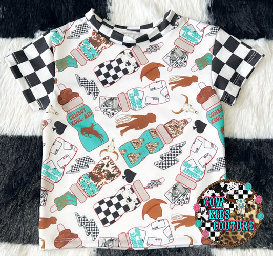 Boys lounge tee, 6/9m & 3t