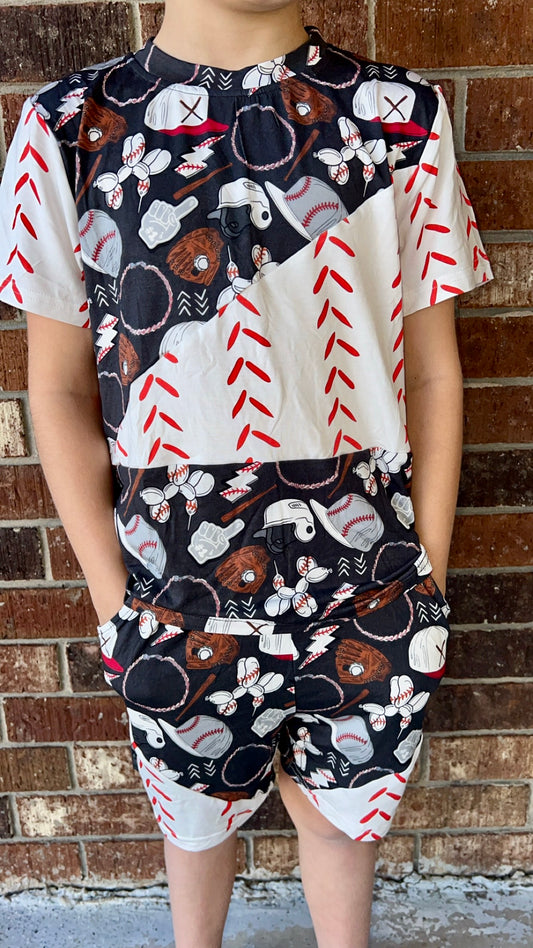 Bamboo Baseball set