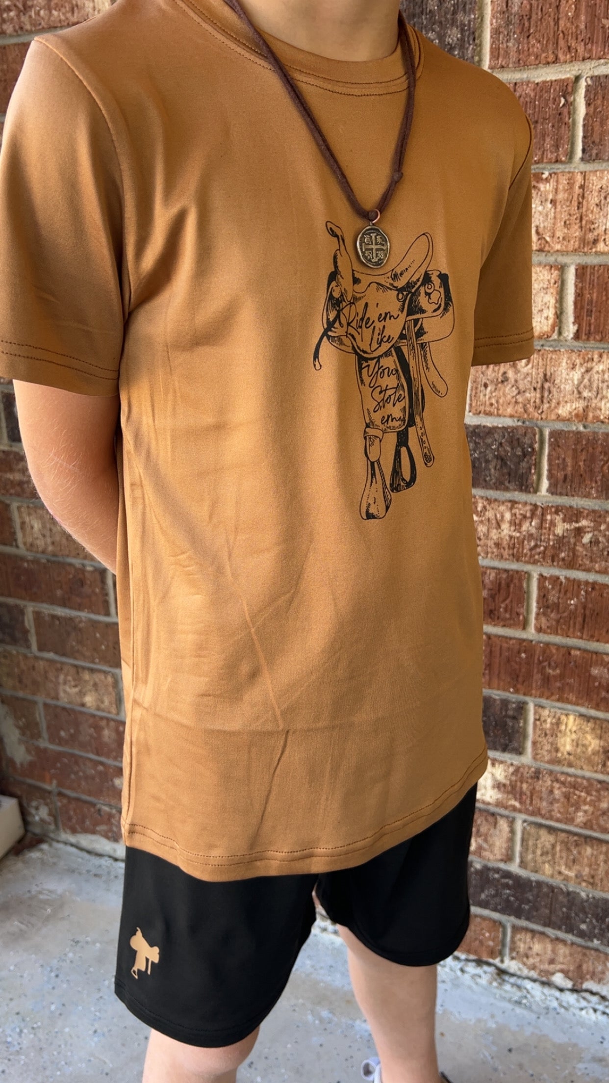 Ranchy boy's athletic shirt + short set